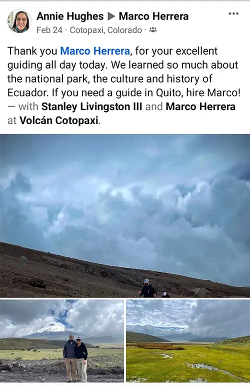 De aventura por el volcán Cotopaxi