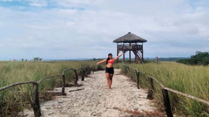 Tour en canoa a la isla del amor en Cojimies