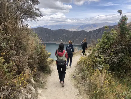 Senderismo en Quilotoa